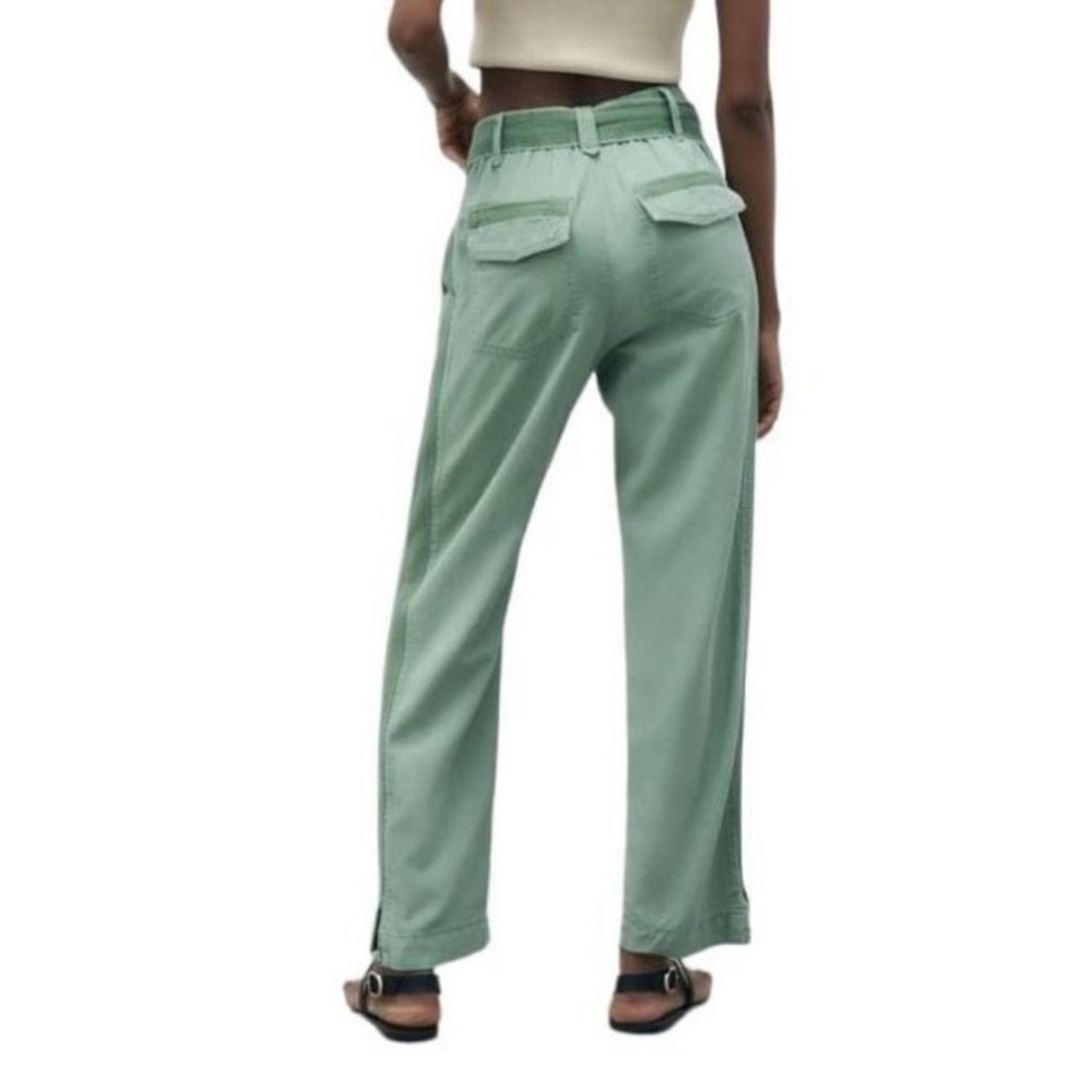 Zara relaxed trouser NWT with belt